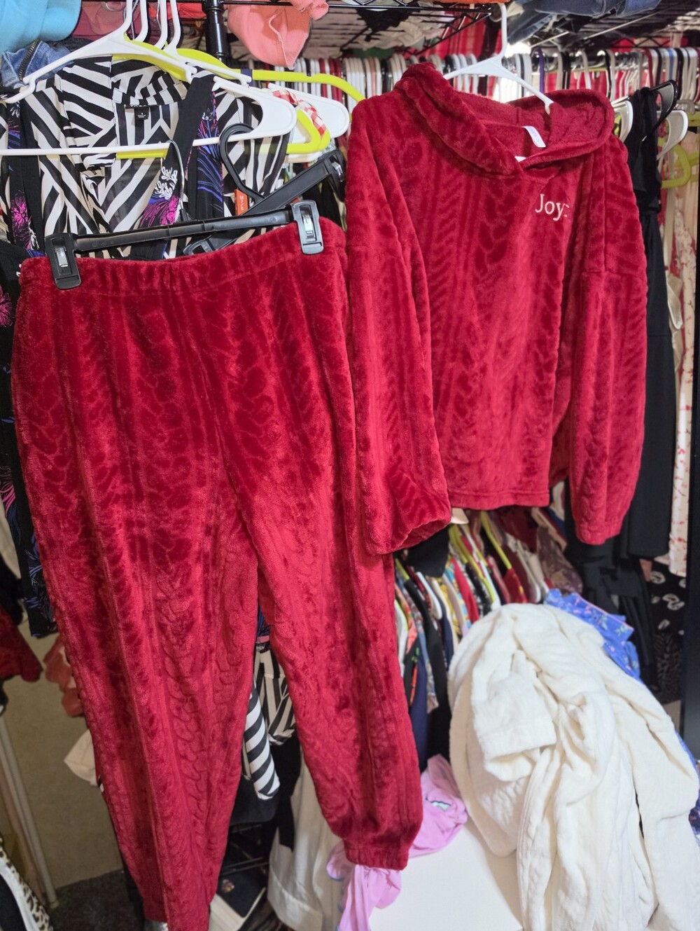 Nwot Joyspun Pkush Pajama Set 2x